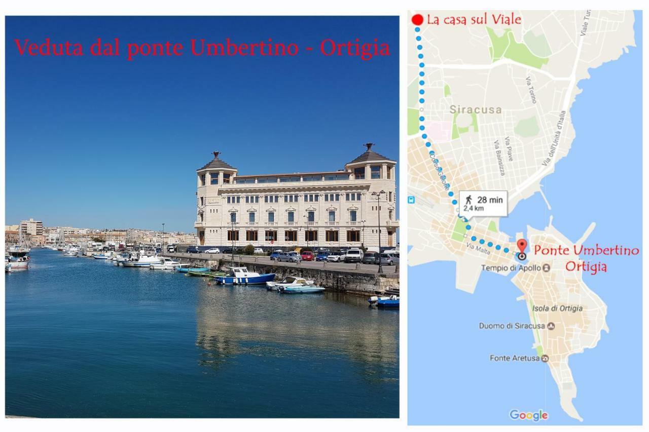 La Casa Sul Viale Apartment Syracuse ภายนอก รูปภาพ